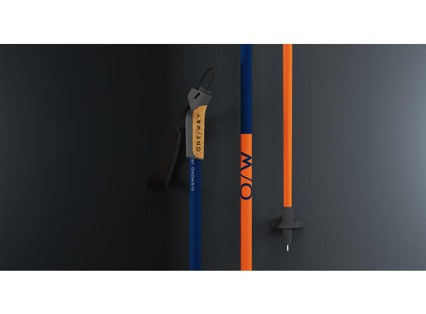 OW-DIAMOND JR, 130 cm NAVY/FLAME