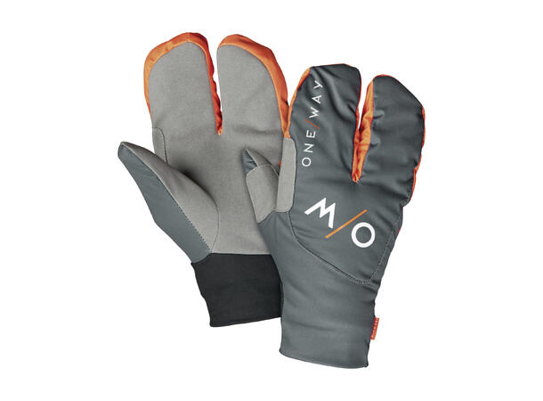 XC GLOVE LOBSTER LIGHT, 10 ASPHALT GREY/FLAME